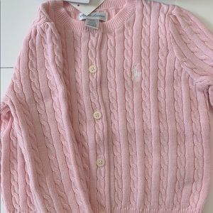 NWT Ralph Lauren cardigan sweater 24m